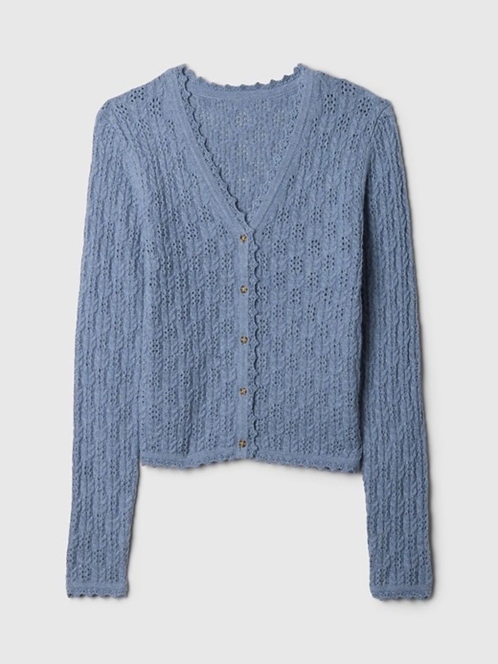 GAP CashSoft Pointelle Cardigan